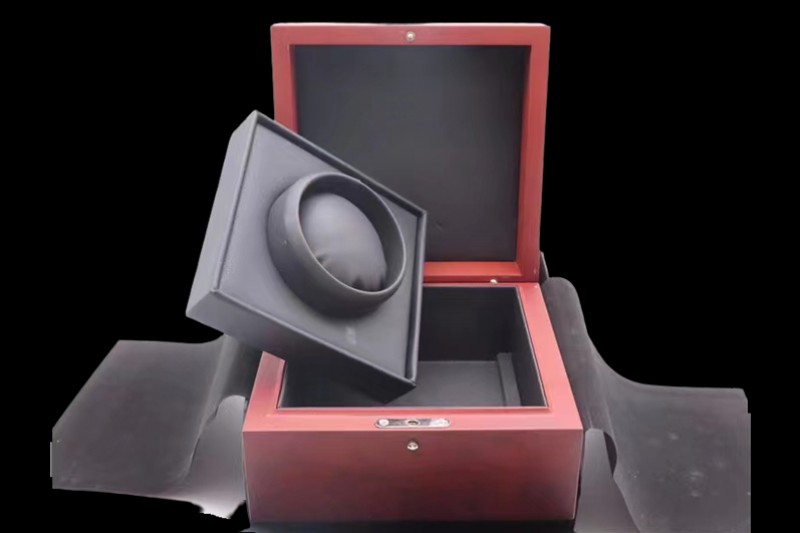Blancpain - Red Wooden Box Set 1:1 Quality With Booklet and Card