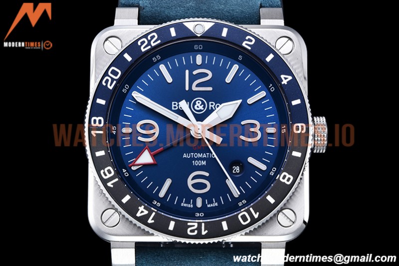 Bell & Ross - BR03-93 Diver 42mm SS/LE Blue WMF A2836