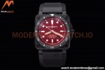 Bell & Ross - BR03-92 Diver Full Lum 42 mm DLC/RU Red BRF A2824