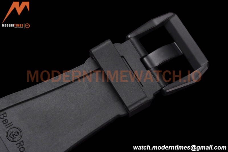 Bell & Ross - BR03-92 Diver Full Lum 42 mm DLC/RU Orng BRF A2824