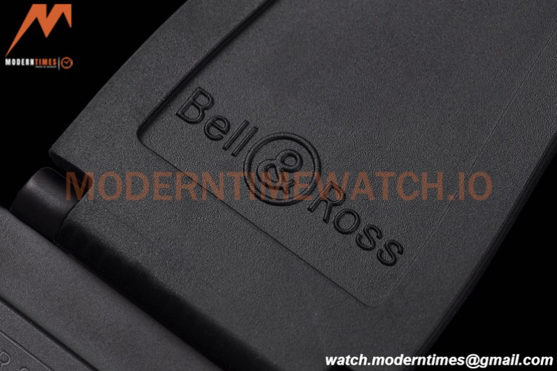 Bell & Ross - BR03-92 Diver Full Lum 42 mm DLC/RU Orng BRF A2824