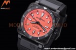 Bell & Ross - BR03-92 Diver Full Lum 42 mm DLC/RU Orng BRF A2824
