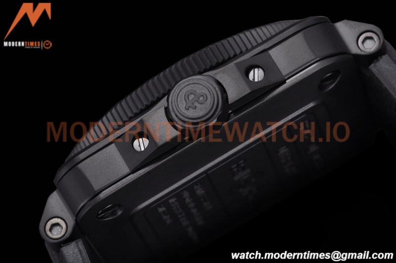 Bell & Ross - BR03-92 Diver Full Lum 42 mm DLC/RU Black BRF A2824