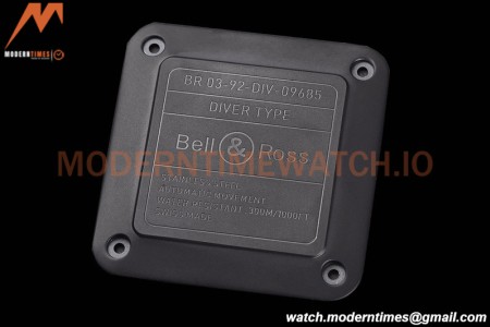Bell & Ross - BR03-92 Diver Full Lum 42mm DLC/RU Green BRF A2824