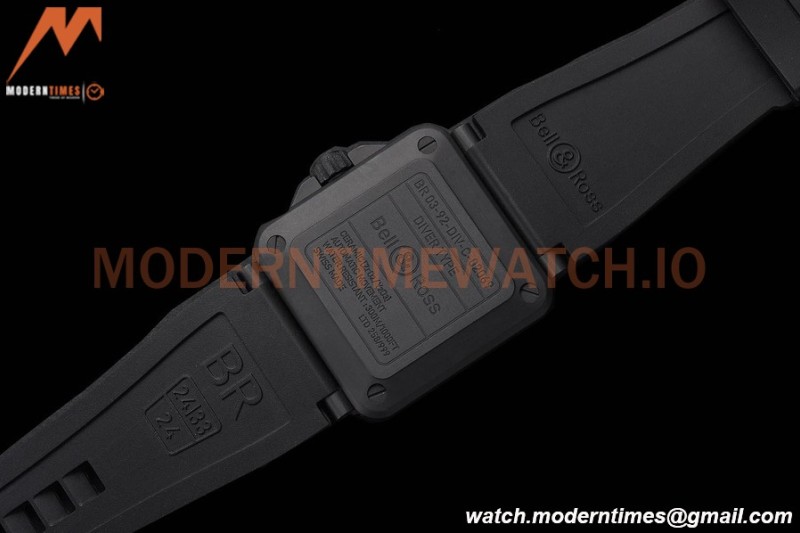 Bell & Ross - BR03-92 Diver Full Lum 42mm Cer/RU Blue M+F A2892