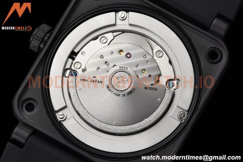 Bell & Ross - BR03-92 41mm Horizon Limited Edition Cer/RU Gyroscopes Dial M+F A2892