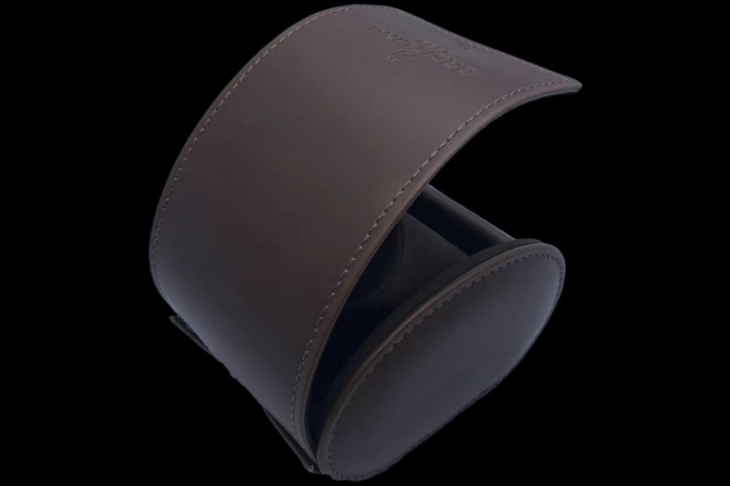 Breitling - Dark Brown Leather Pouch Box Set 1:1 Quality With Booklets