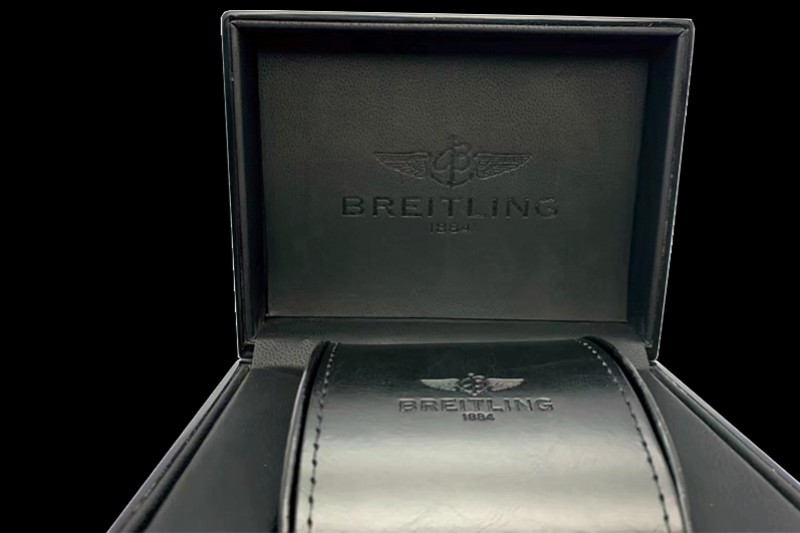 Breitling - High Quality Black Arc Wooden Box Set