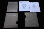Bvlgari - Leather Box Set 1:1 Quality with Full Set of Booklets and Card