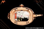 Cartier - Baignoire Ladies 24.6mm RG/RG White Roman Size 15 BLSF Swiss Quartz