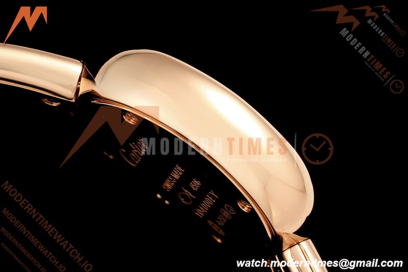 Cartier - Baignoire Ladies 24.6mm RG/RG White Roman Size 16 BLSF Swiss Quartz | 까르띠에 - 베누아르 여성용 24.6mm RG/RG 화이트 로만 사이즈 16 BLSF 스위스 쿼츠