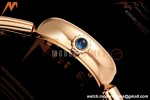 Cartier - Baignoire Ladies 24.6mm RG/RG White Roman Size 17 BLSF Swiss Quartz