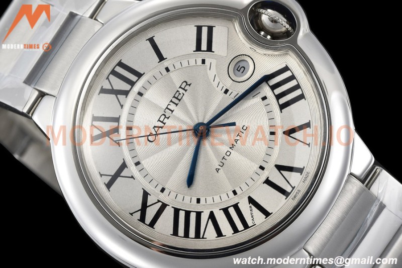 Cartier - Ballon Bleu De Cartier 42mm Automatic SS/SS White V6F V8 A2824