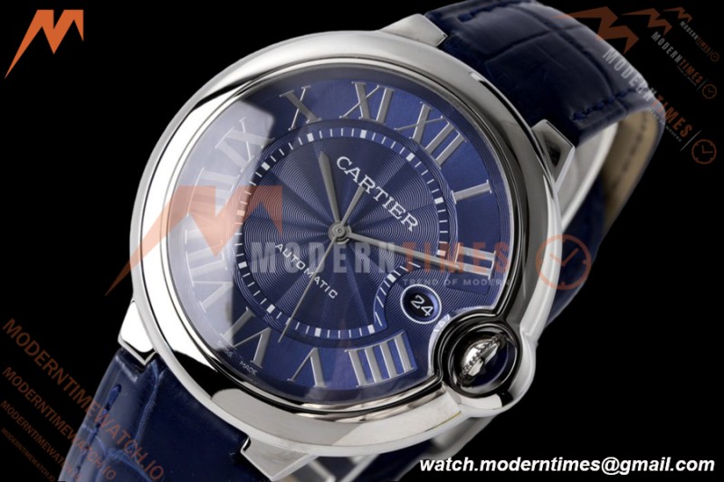 Cartier - Ballon Bleu De Cartier 42mm Automatic SS/LE Blue AF A2892