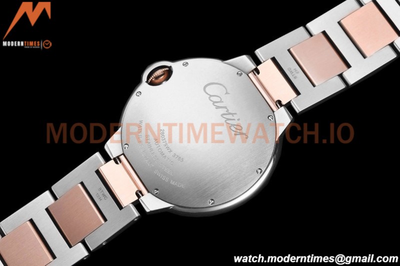 Cartier - Balion Bleu De Cartier 42mm Automatic RG/SS White GDF MY8215