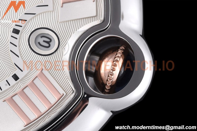 Cartier - Balion Bleu De Cartier 42mm Automatic RG/SS White GDF MY8215