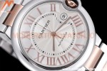 Cartier - Balion Bleu De Cartier 42mm Automatic RG/SS White GDF MY8215