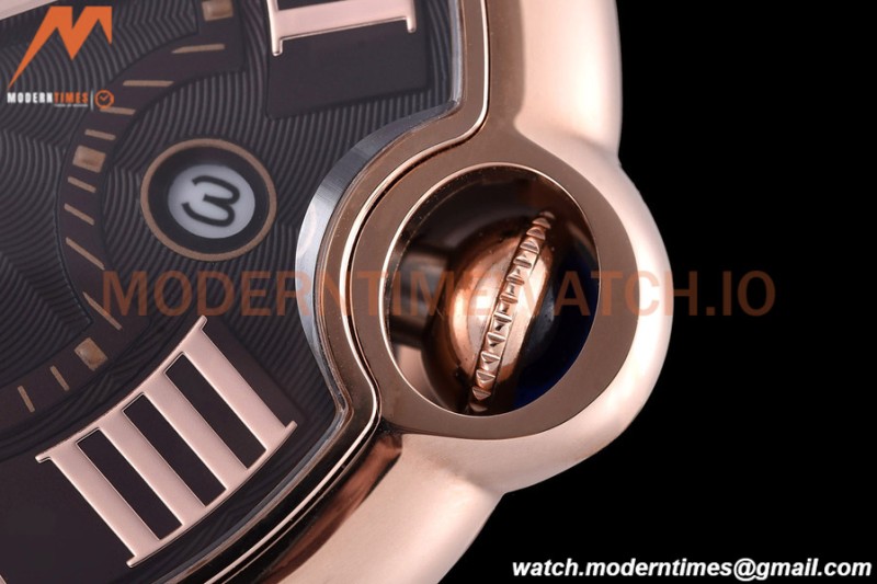 Cartier - Balion Bleu De Cartier 42mm Automatic RG/RG Black GDF MY8215