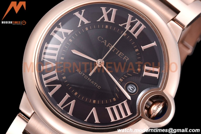 Cartier - Balion Bleu De Cartier 42mm Automatic RG/RG Black GDF MY8215