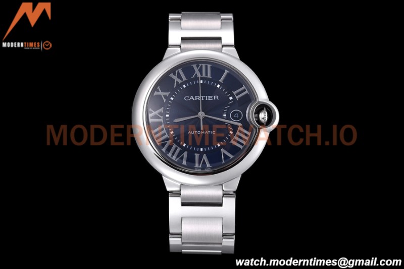 Cartier - Balion Bleu De Cartier 42mm Automatic SS/SS Blue GDF MY8215