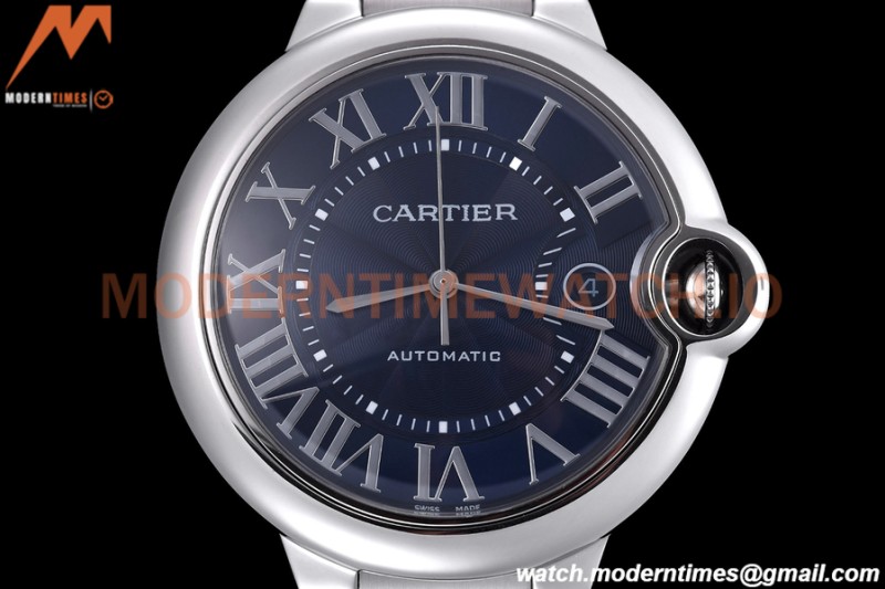 Cartier - Balion Bleu De Cartier 42mm Automatic SS/SS Blue GDF MY8215