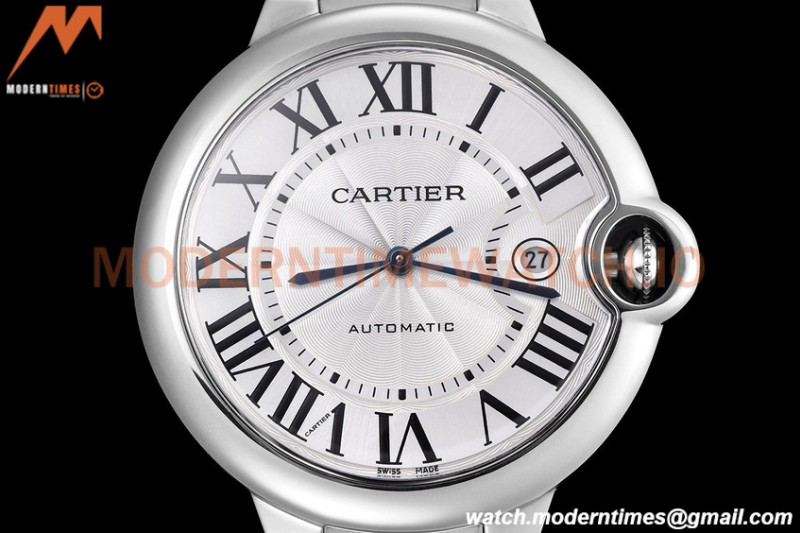 Cartier - Balion Bleu De Cartier 42mm Automatic SS/SS White GDF MY8215