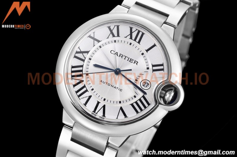 Cartier - Balion Bleu De Cartier 42mm Automatic SS/SS White GDF MY8215