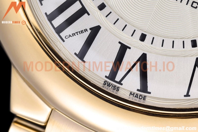 Cartier - Ballon Bleu De Cartier 42mm Automatic YG/YG White GDF MY8215