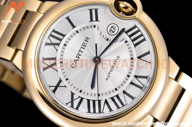 Cartier - Ballon Bleu De Cartier 42mm Automatic YG/YG White GDF MY8215