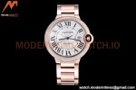 Cartier - Balion Bleu De Cartier 42mm Automatic Diamond RG/RG White GDF MY8215