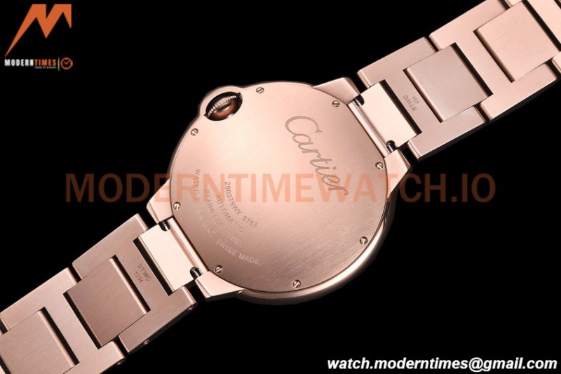 Cartier - Balion Bleu De Cartier 42mm Automatic Diamond RG/RG White GDF MY8215