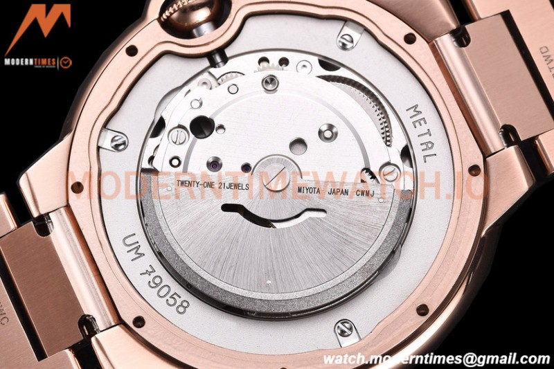 Cartier - Balion Bleu De Cartier 42mm Automatic Diamond RG/RG White GDF MY8215