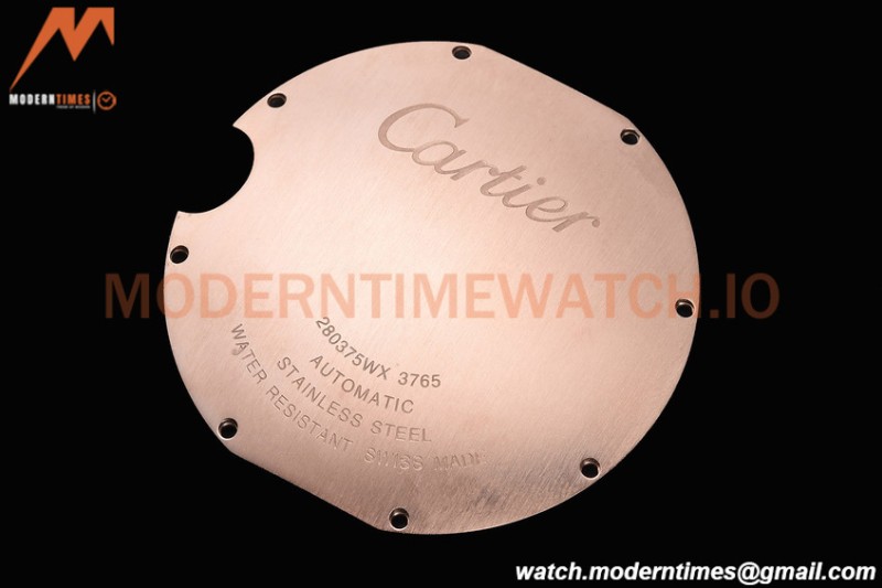 Cartier - Balion Bleu De Cartier 42mm Automatic RG/RG White GDF MY8215