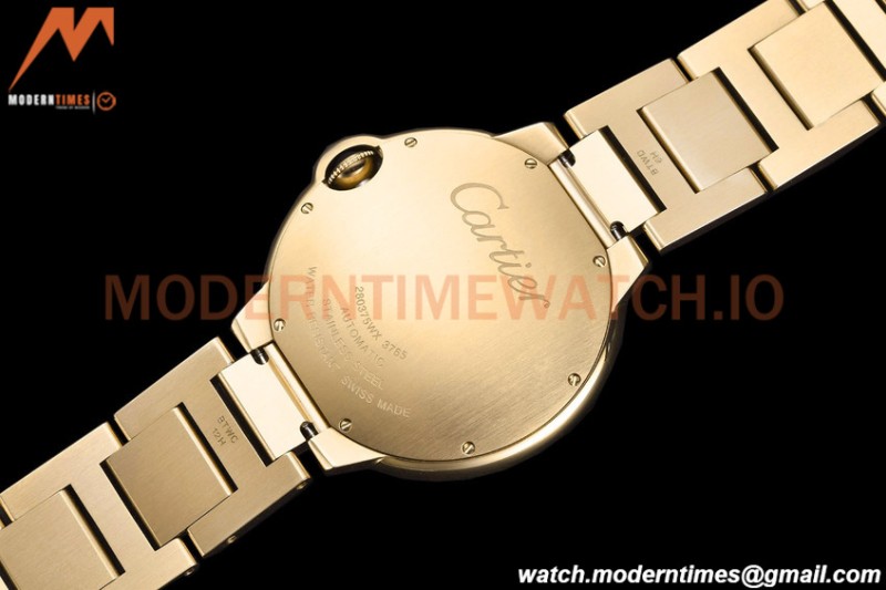 Cartier - Balion Bleu De Cartier 42mm Automatic Diamond YG/YG White GDF MY8215