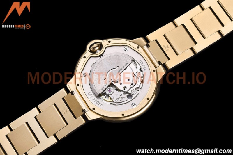 Cartier - Balion Bleu De Cartier 42mm Automatic Diamond YG/YG White GDF MY8215