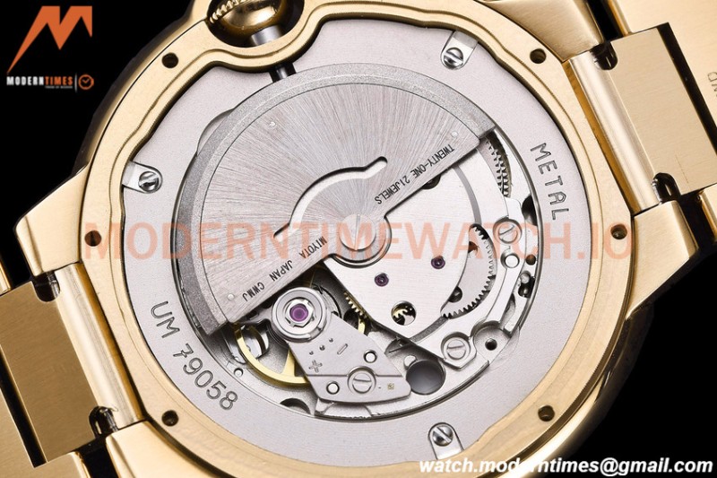 Cartier - Balion Bleu De Cartier 42mm Automatic Diamond YG/YG White GDF MY8215
