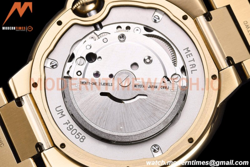 Cartier - Balion Bleu De Cartier 42mm Automatic Diamond YG/YG White GDF MY8215