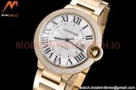 Cartier - Balion Bleu De Cartier 42mm Automatic Diamond YG/YG White GDF MY8215