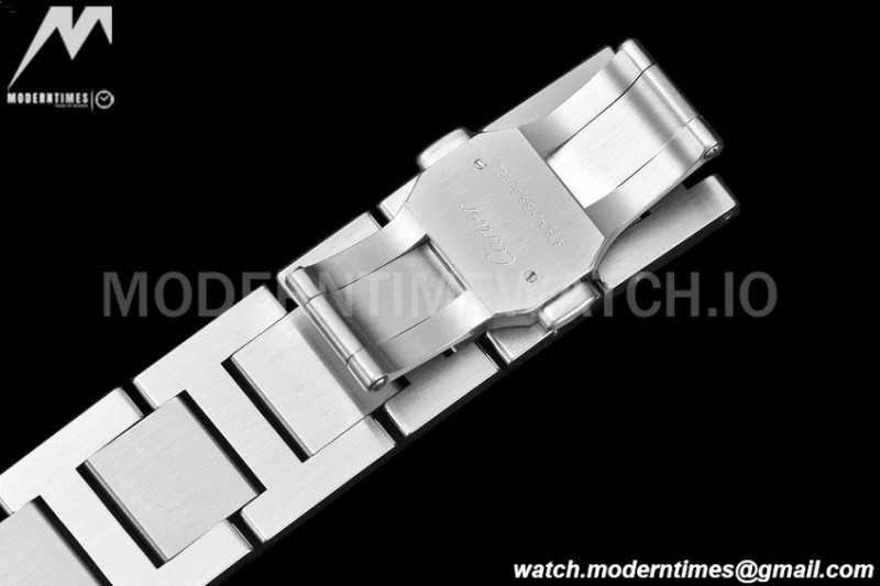 Cartier - Balion Bleu De Cartier 42mm Automatic Diamond SS/SS White GDF MY8215