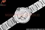 Cartier - Balion Bleu De Cartier 42mm Automatic Diamond SS/SS White GDF MY8215