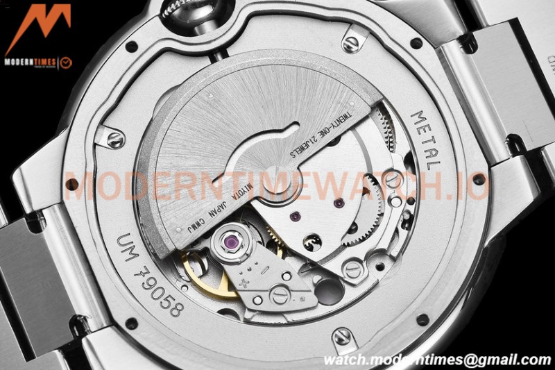 Cartier - Balion Bleu De Cartier 42mm Automatic Diamond SS/SS White GDF MY8215