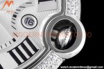 Cartier - Balion Bleu De Cartier 42mm Automatic Diamond SS/SS White GDF MY8215