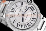 Cartier - Balion Bleu De Cartier 42mm Automatic Diamond SS/SS White GDF MY8215