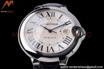 Cartier - Ballon Bleu De Cartier 42mm Automatic SS/LE White AF A2824
