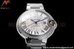 Cartier - Ballon Bleu De Cartier 33mm Automatic SS/SS Dia/Wht AF NH05