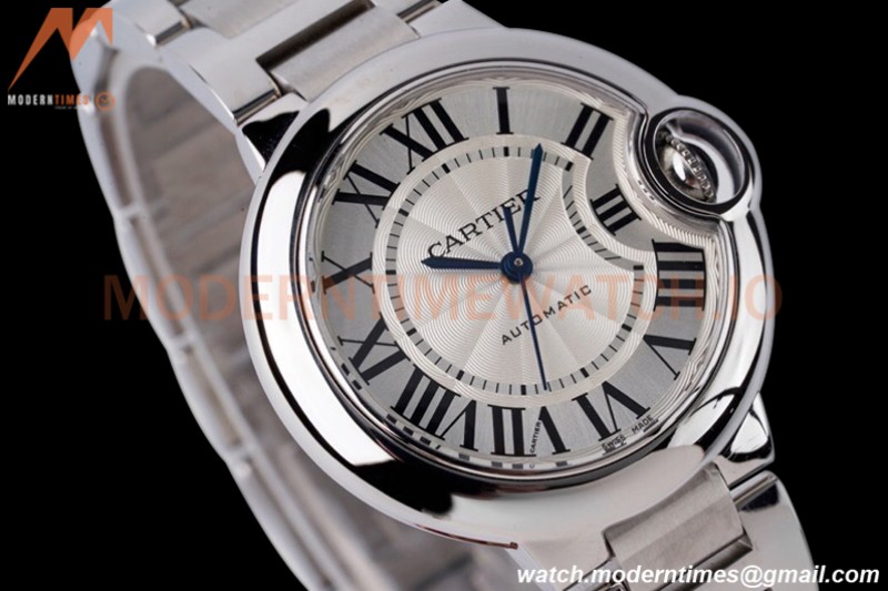 Cartier - Ballon Bleu De Cartier 33mm Automatic SS/SS White AF NH05