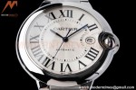 Cartier - Ballon Bleu De Cartier 42mm Automatic SS/SS White AF A2824