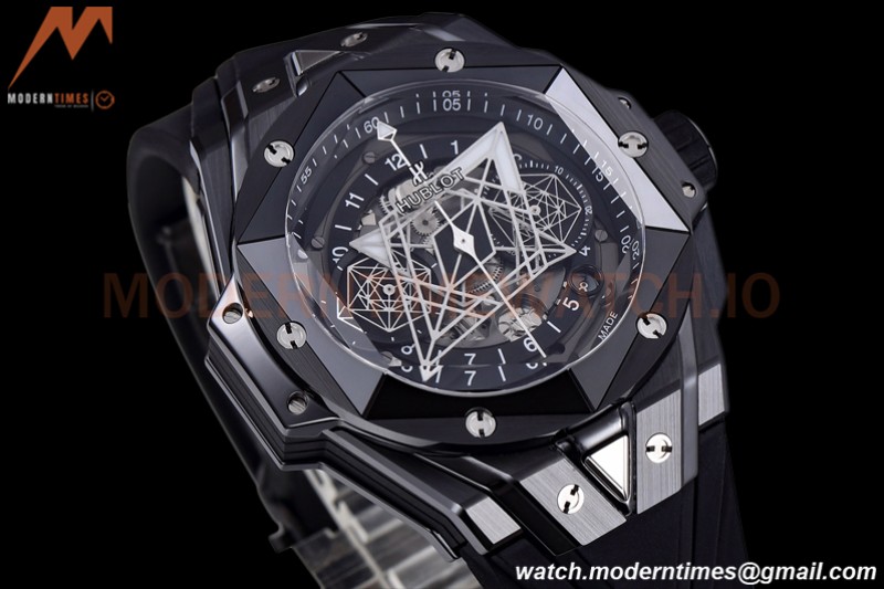 Hublot - Big Bang Sang Bleu II CER/RU Black Ske BBF HUB1240