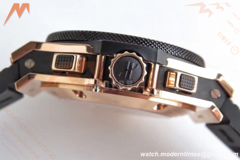 Hublot - Big Bang Chrono 44mm Cermic RG/RU Blk/Num Carbon Fiber Dial HBF A4100