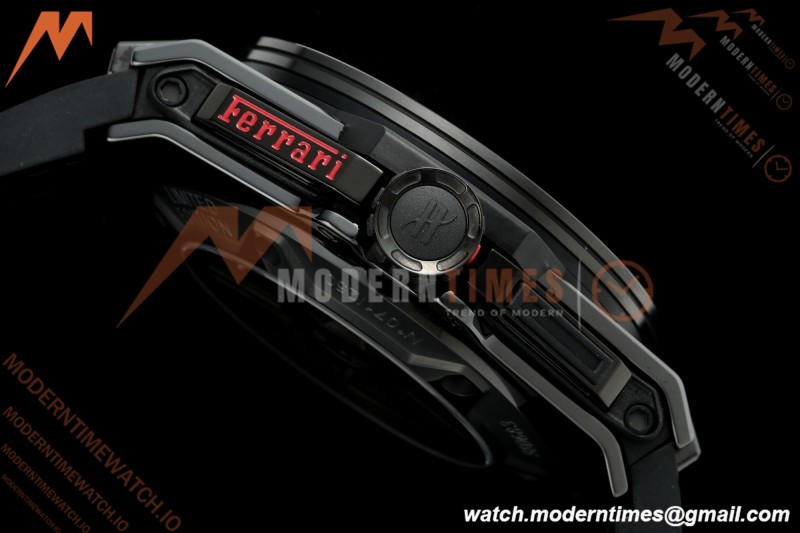 Hublot - Big Bang Ferrari Speciale 45.5mm Ceramic TI/RU Blk/Num Skeleton Dial HBBF A1241 | 위블로 - 빅뱅 페라리 스페치알레 45.5mm 세라믹 TI/RU 블랙/넘버 스켈레톤 다이얼 HBBF A1241